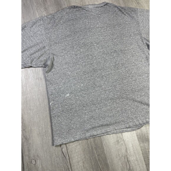 Champion Mens 2XL Air Force Falcons Baseball Shirt Graphic Gray Short Sleeve U - Picture 9 of 9